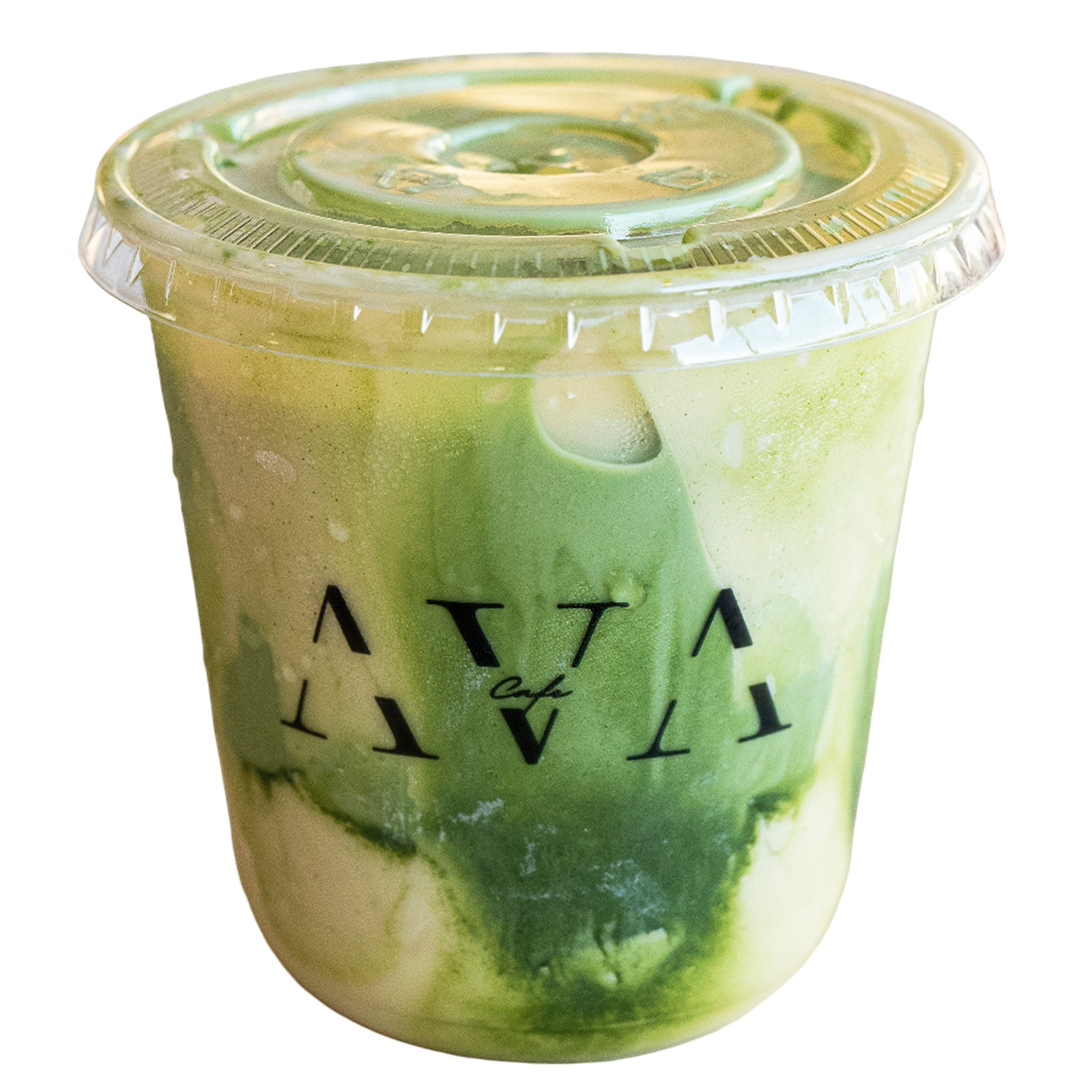 Iced matcha cracker