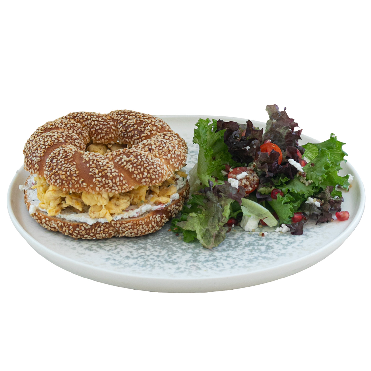 Simit Egg Truffle Mushroom